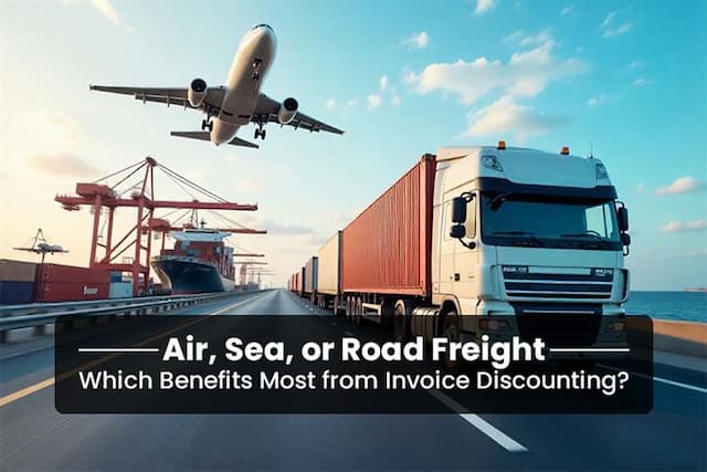 Air, Sea, or Road Freight, Which Benefits Most from Invoice Discounting?