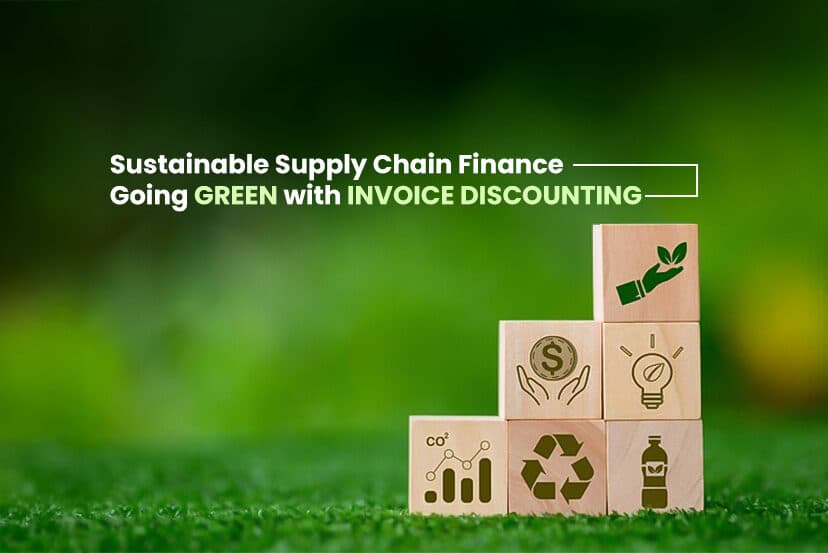 Green Supply Chain Finance with Invoice Discounting