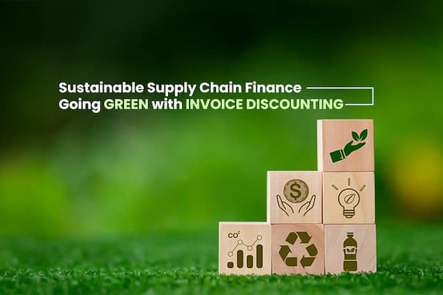 Green Supply Chain Finance with Invoice Discounting
