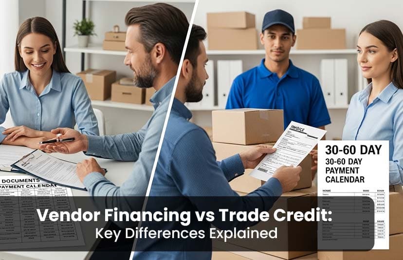 Vendor Financing vs Trade Credit: Key Differences Explained