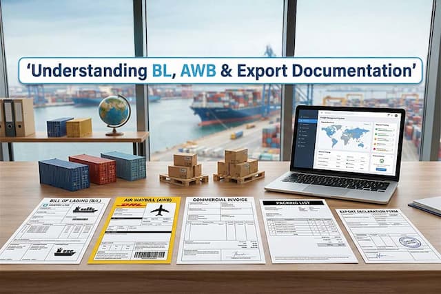Understanding BL, AWB and Export Documentation