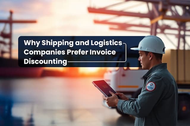 Why Shipping and Logistics Companies Prefer Invoice Discounting